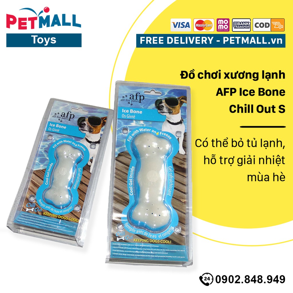 Đồ chơi xương lạnh AFP Ice Bone Chill Out S - Có thể bỏ tủ lạnh, hỗ trợ giải nhiệt mùa hè