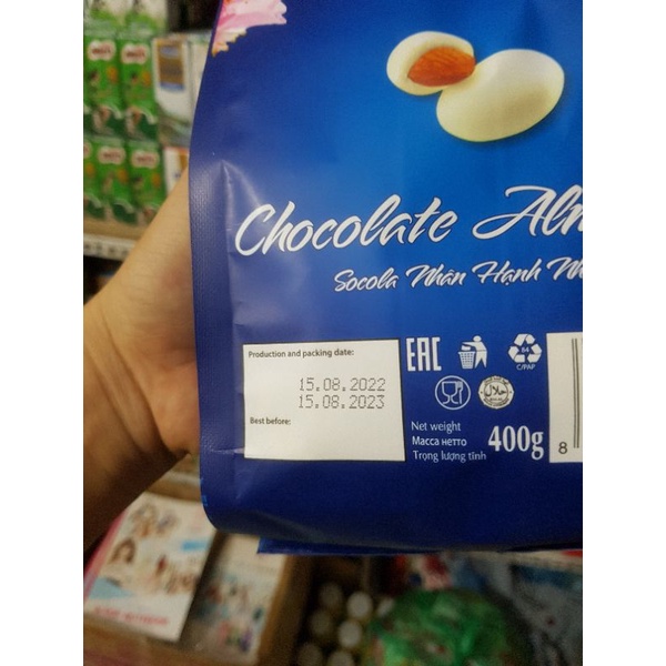 -- Kẹo Ivan Nga gói 400g, nhập khẩu chính hãng tại Nga