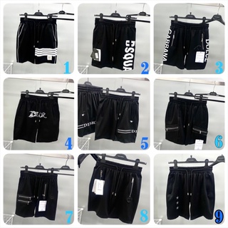 Quần short nỉ chữ in và thêu khoá zip 2022