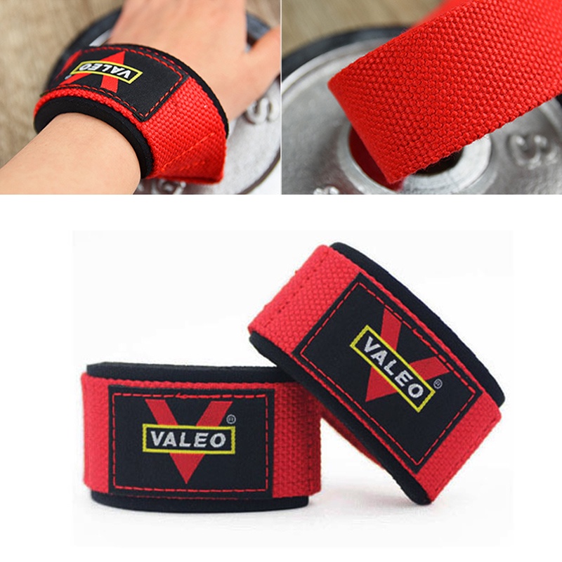 Dây kéo lưng tập GYM, tập xô lưng, deadlifft - Liffting Straps VALEO (1 Đôi)