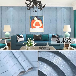 10m Giấy dán tường tự dán - Vân gỗ