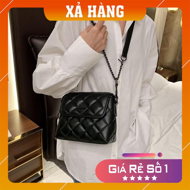 Túi xách nữ đeo chéo đeo vai kẹp nách siêu đẹp khóa con thoi ( Hàng chuẩn ảnh) - Giá Tốt