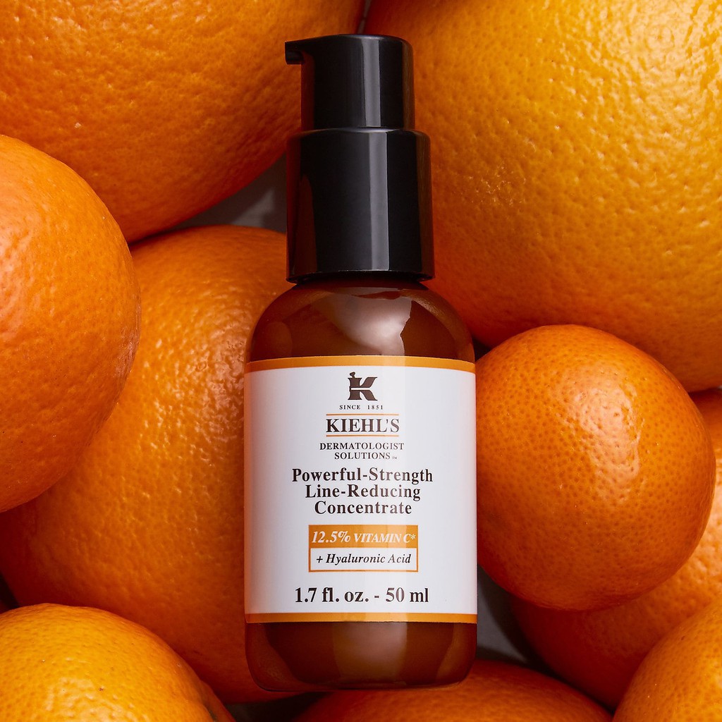 Tinh chất Kiehl's Powerful Strength-Line Reducing-Concentrate 12,5% vitamin C 50ml