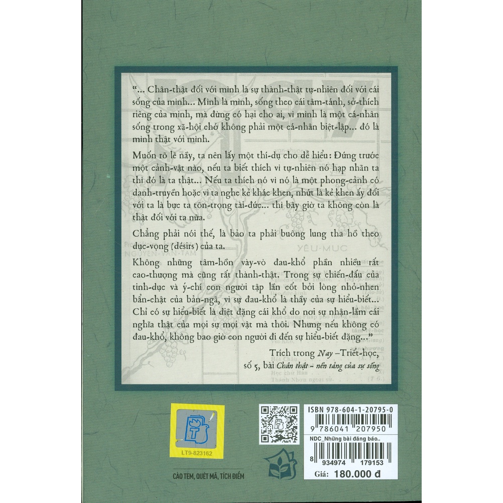 Sách - Thu Giang Nguyễn Duy Cần - Những Bài Đăng Báo Và Tiểu Luận