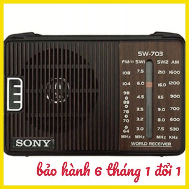 Đài radio SW-703 4 kênh FM chuyên dụng BH 6 tháng đổi mới