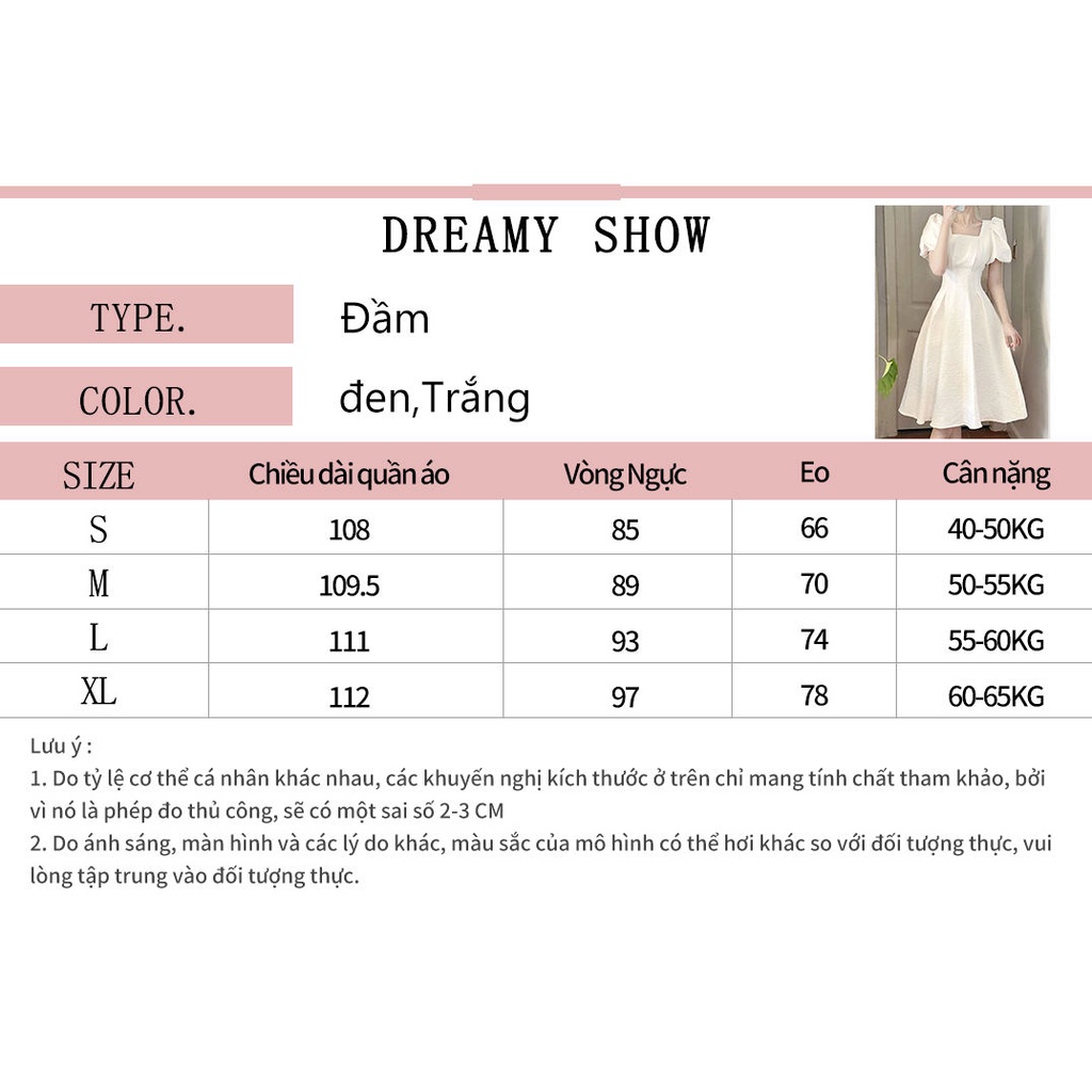 Đầm Dài Cổ Vuông Eo Cao Phong Cách Pháp Thời Trang Mùa Hè Hàng Mới Dành Cho Nữ 2022 | BigBuy360 - bigbuy360.vn
