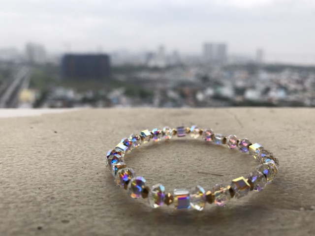 Pha lê Priciosa nón vàng 3mm