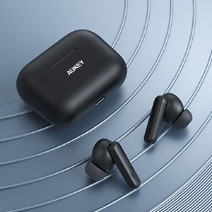 Tai Nghe True Wireless AUKEY EP-M1 Bluetooth 5.0 Pin 25H Chống Nước IPX5 Nghe Độc Lập 2 Tai