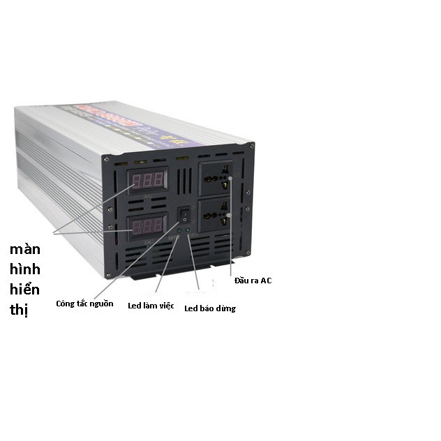 Kích điện sin chuẩn 5000w model ZX5000