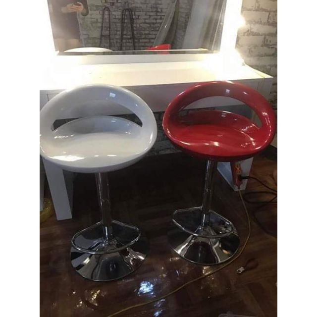 Ghê quầy bar nhựa ABS hở lưng