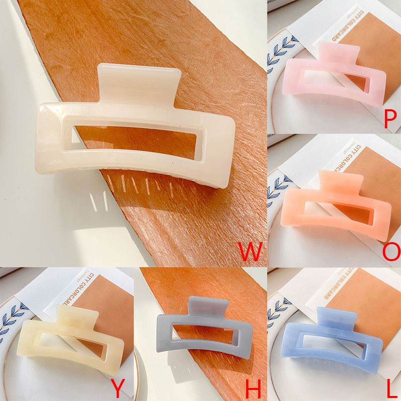 Kẹp Tóc Kiểu Dáng Đơn Giản Xinh Xắn Thời Trang Cho Nữ