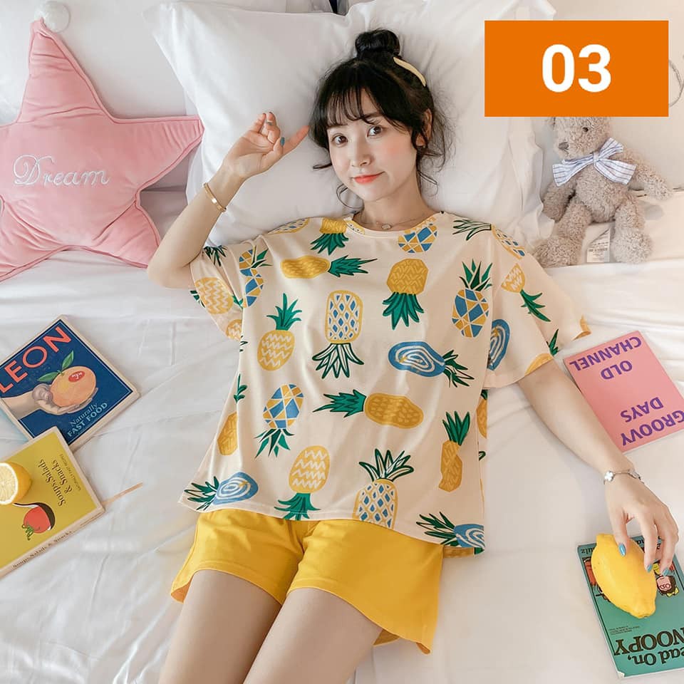 BỘ ĐỒ NGỦ NỮ ĐÁNG YÊU SIÊU XINH 🌹 Mã RE142 🌹