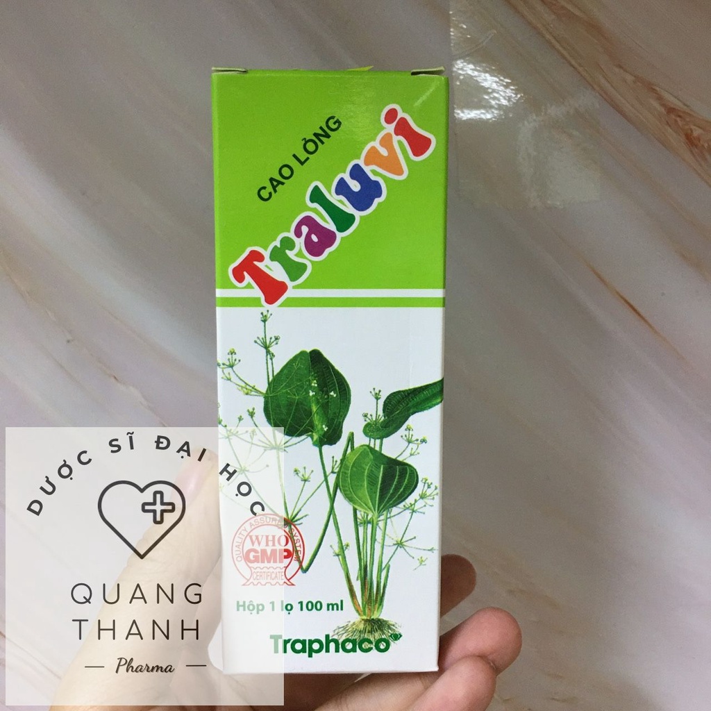 Cao lỏng Traluvi 100ml hỗ trợ bé hết mồ hôi trộm, ăn ngon hơn, ngủ ngon