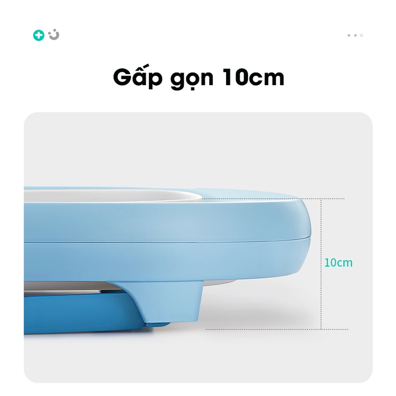 Thau Tắm Gấp Gọn Cho Bé Sơ Sinh Chính Hãng KUB