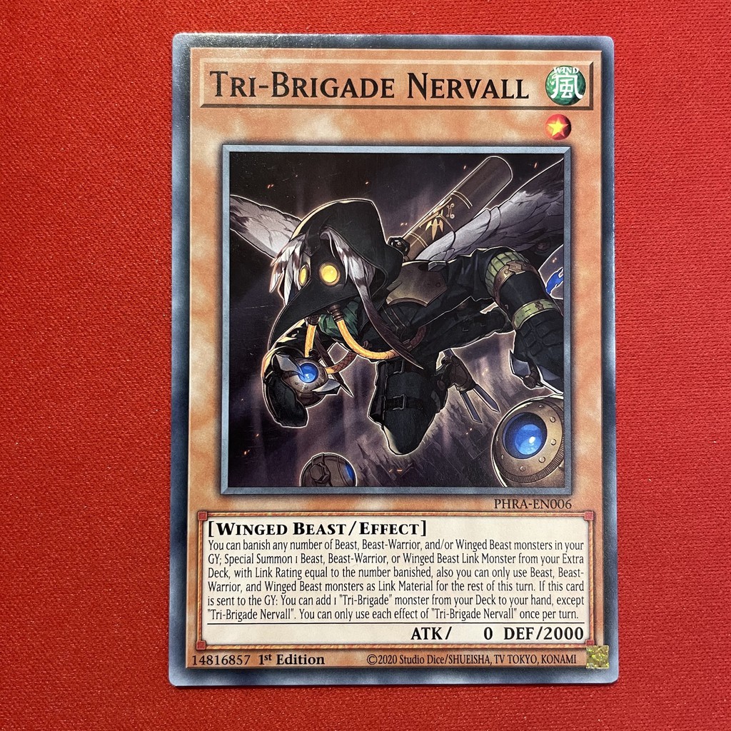 EN-JP]Thẻ Bài Yugioh Chính Hãng] Tri-Brigade Nervall