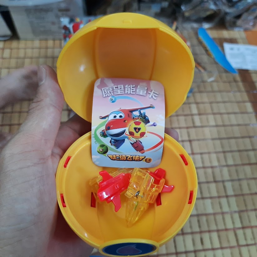 Bộ mô hình bay siêu đẳng máy bay Jett tia chớp và quả cầu năng lượng  đồ chơi trẻ em