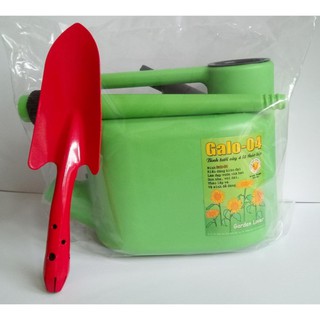  Combo bình tưới vòi sen 4 lít + xẻng làm vườn
