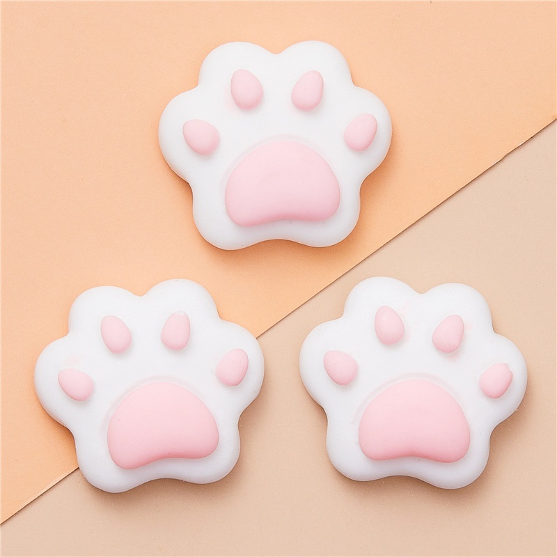 chân mèo dễ thương Resin phụ kiện dép Crocs charm DIY khóa giày crocs jibbitz Nhựa trang sức Phụ kiện trang trí giày crocs nút trang trí điện thoại di động Nắp đậy / Khung ảnh / Cốc nước / Túi Nguyên liệu làm phụ kiện handmade sáng tạo