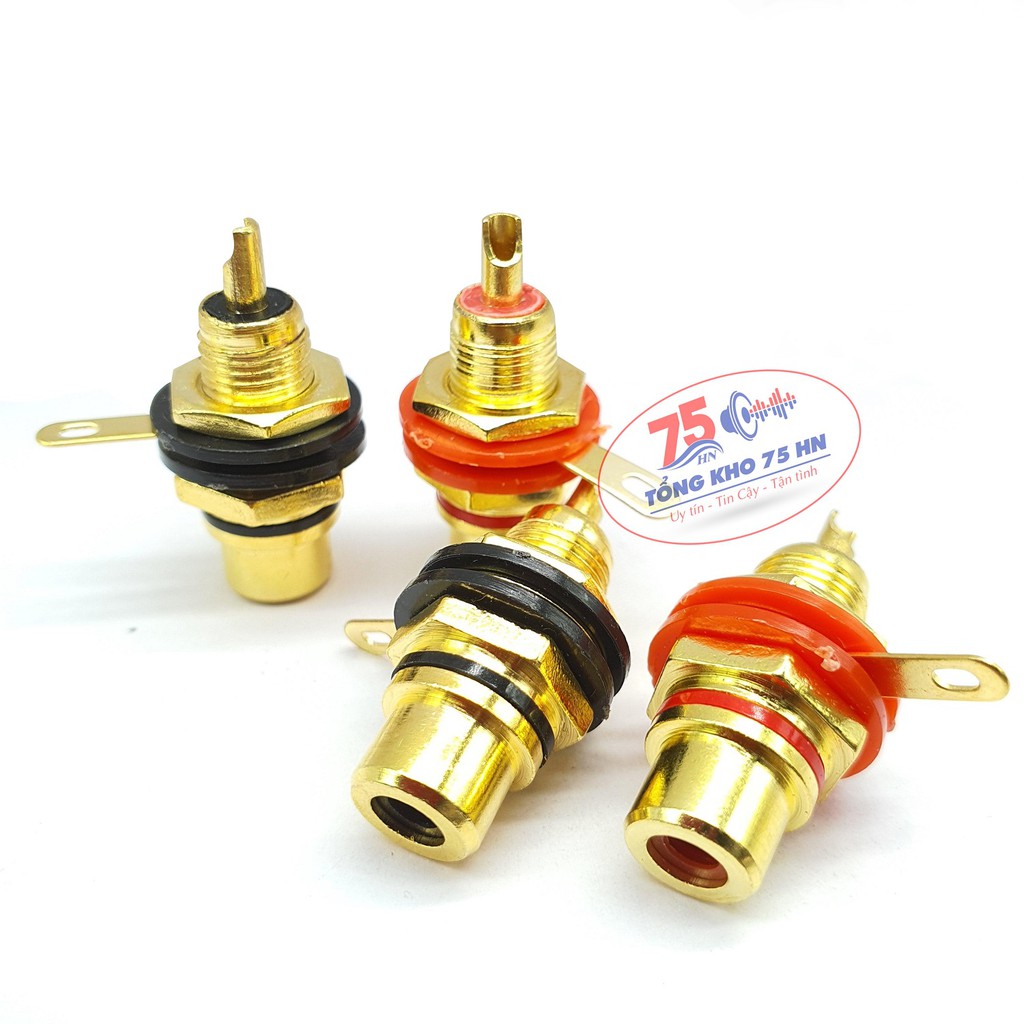 04 cái Cọc loa AV/ Cọc loa RCA loại tốt
