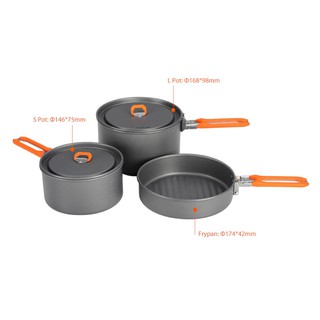 Bộ nồi dã ngoại Fire Maple FEAST 3