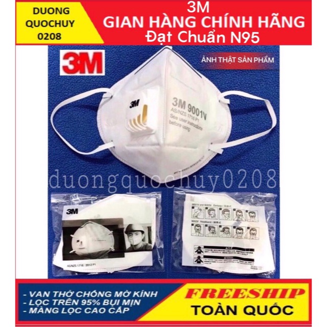 Khẩu trang 3M N95 8210 1860 9105 9541V 9001V 9001 N90 | BigBuy360 - bigbuy360.vn
