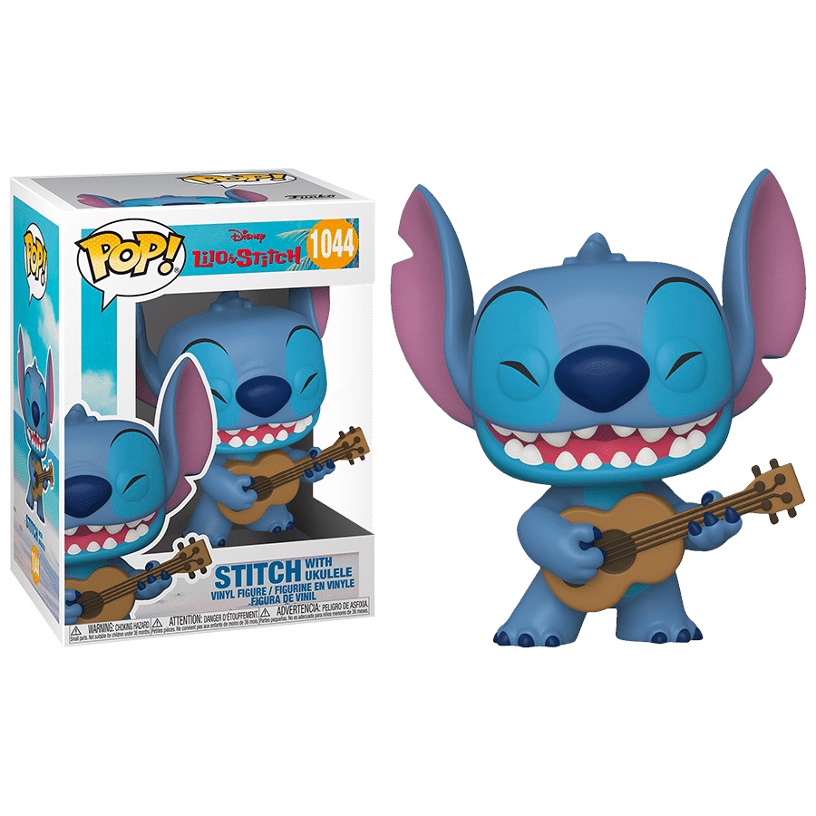 Mô hình Funko Pop! Lilo and Stitch: Stitch with Ukelele #1044