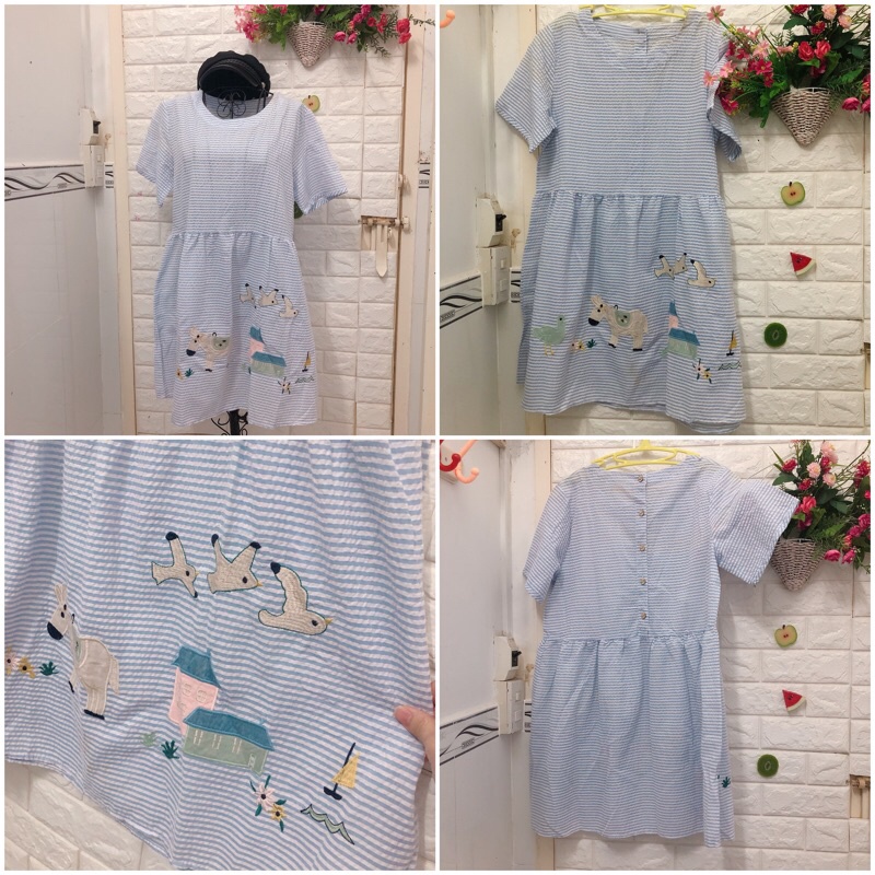 Đầm Lolita Morigirl phong cách Nhật Bản dưới 60 kg