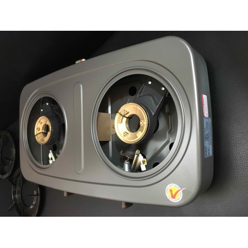 Bếp gas đôi Namilux NA-590FM Mặt bếp tráng men sơn tĩnh điện