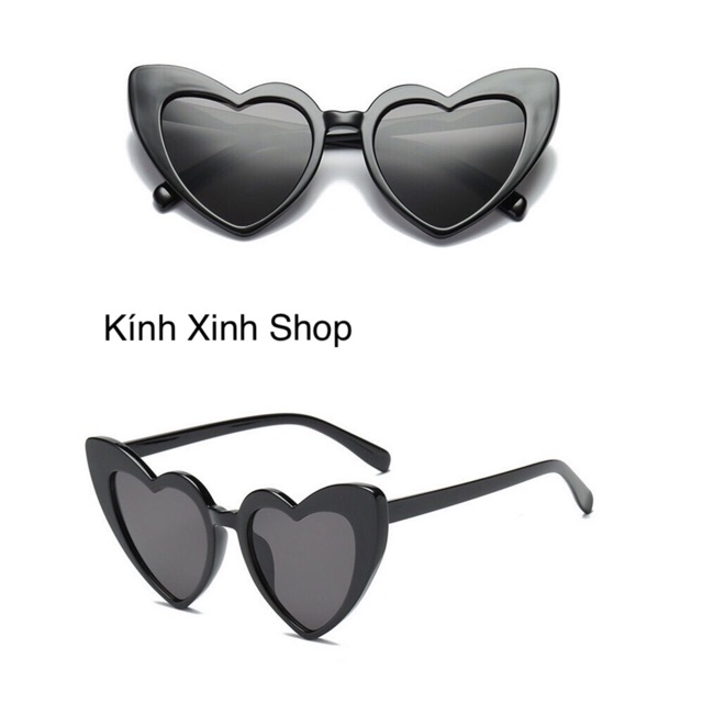 Kính râm TRÁI TIM siêu CUTE - Tròng POLAROID phân cực