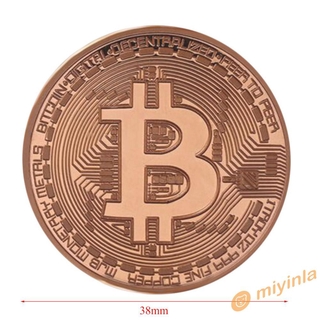 Đồng Xu Bitcoin Xi Mạ Vàng