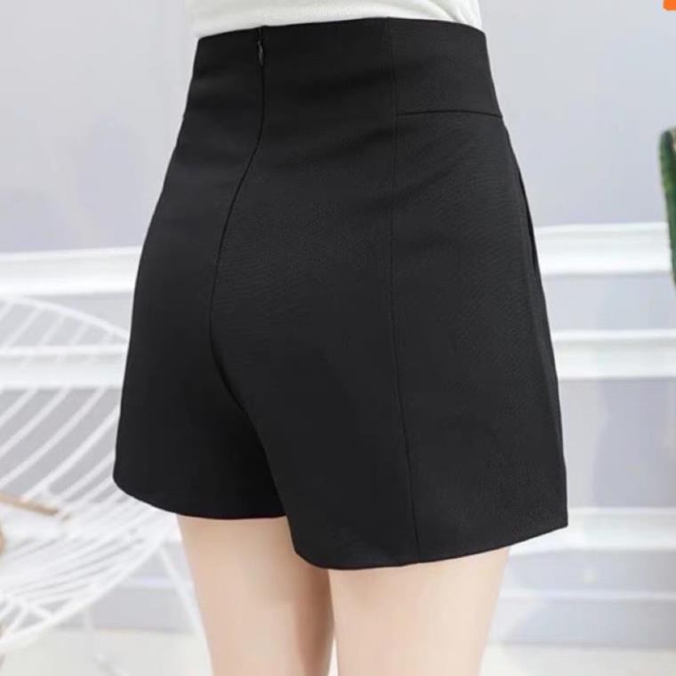 [SALE CHÀO HÈ] Quần Short Công Sở Lưng Cao Vải Tuyết Mua Dày Đẹp