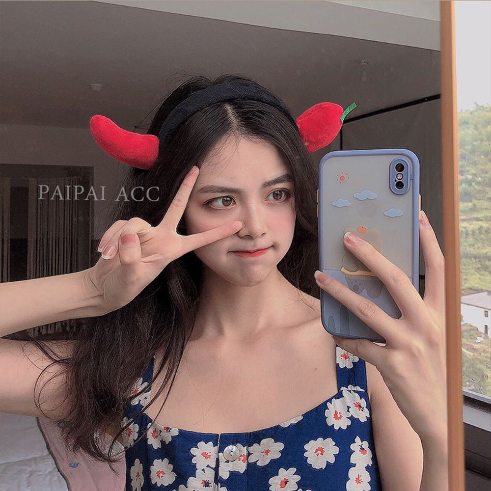 Băng đô cài tóc hình quả chuối dễ thương cho nữ