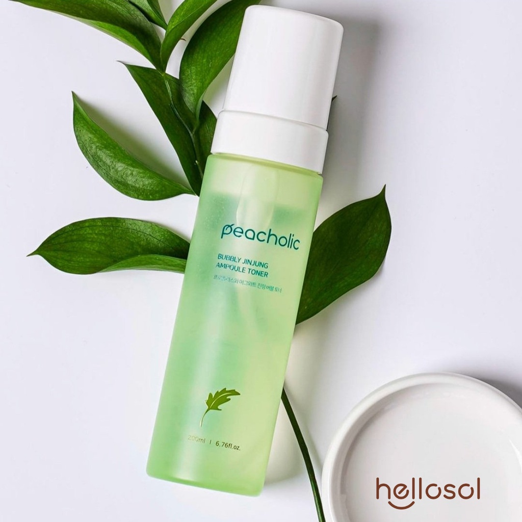 Toner làm sạch, cấp nước, làm dịu da Peacholic