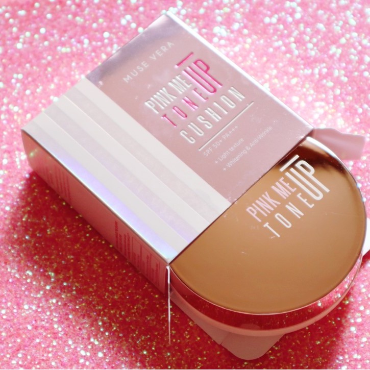 Phấn Nước Muse Vera Pink Me Tone Up Cushion