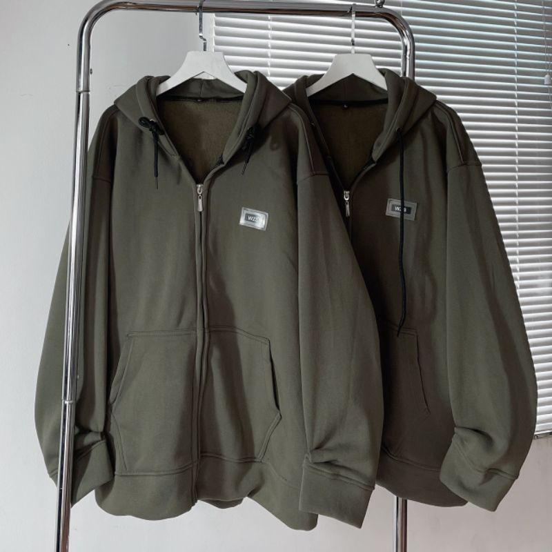 ÁO KHOÁC WNZ 2 MÀU ẢNH THẬT UNISEX