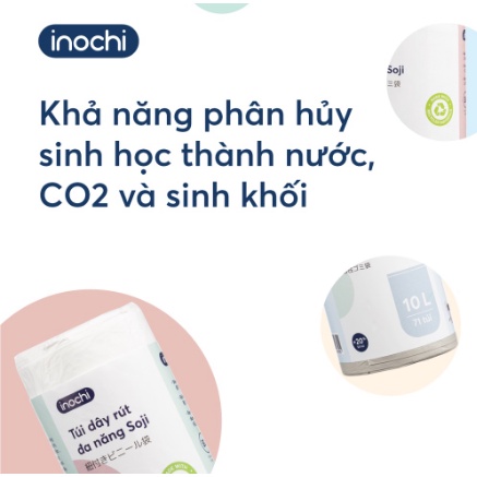Túi dây rút đa năng Soji 30L Chính hãng inochi
