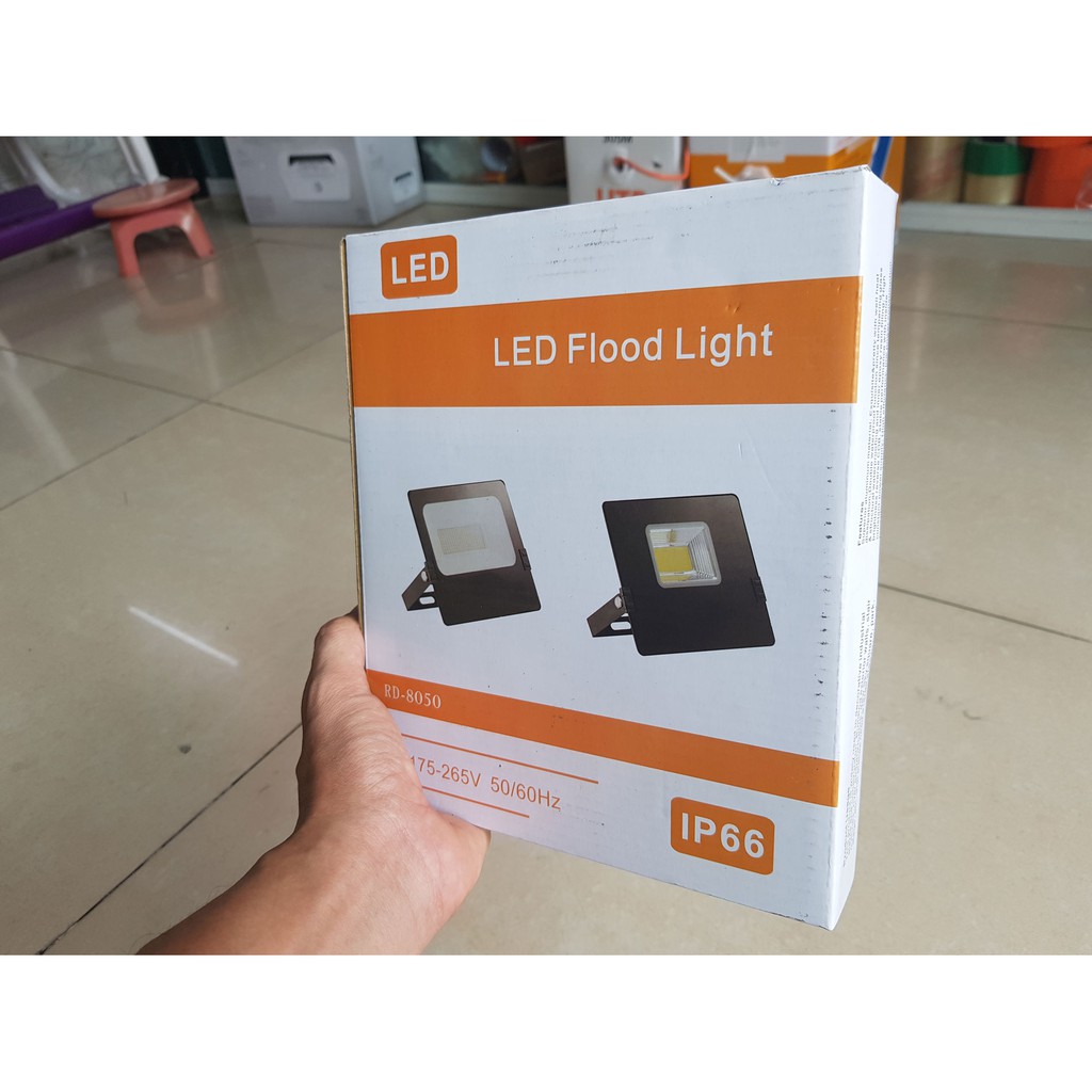 ĐÈN PHA LED NGOÀI TRỜI 50W IP66 CHÍP LED COB - LED FLOOD LIGHT