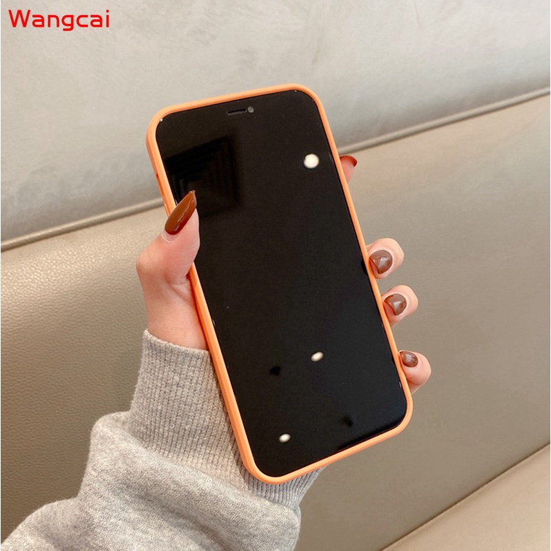 Ốp điện thoại TPU silicon mềm gắn giá đỡ dạng nhẫn nhiều màu sắc dễ thương cho Samsung Galaxy Note 20 Ultra 10 10+ Plus