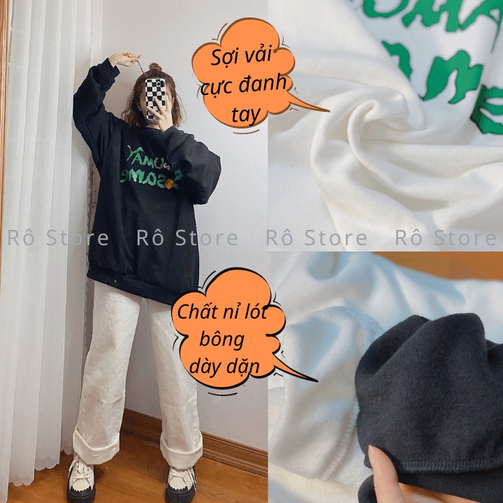 Áo sweater nữ/Áo nỉ form rộng tây bồng unisex dễ phối đồ hình in thú cưng cute chất nỉ bông dày dặn RÔ STORE SW28 | BigBuy360 - bigbuy360.vn