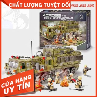 Lego XingBao-06014 Lắp Ráp Xe Tank Vận Tải Hạng Nặng – The Scorpion Heavy Truck ( 1377 Mảnh – Hàng có sẵn tại shop )
