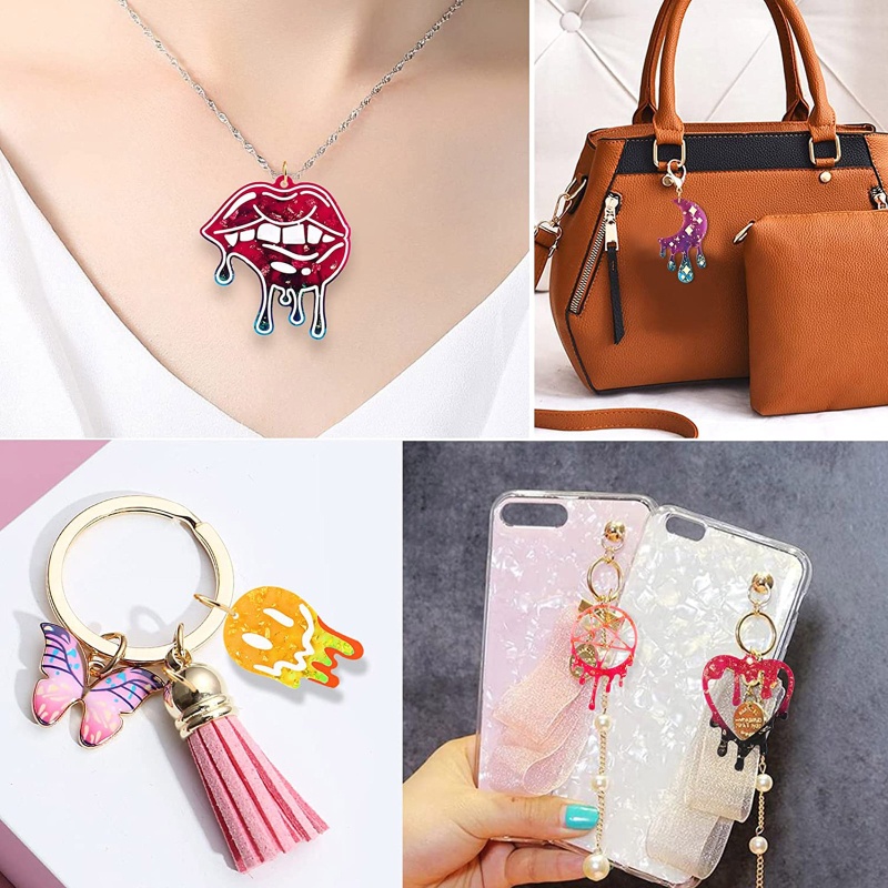 Khuôn Làm Trang Sức Thời Trang Bằng Nhựa Resin