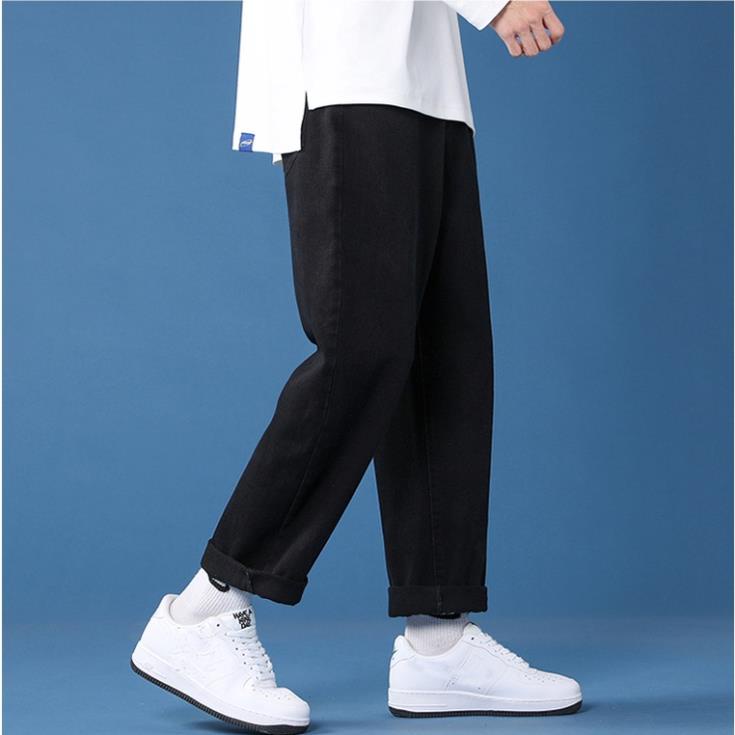 Quần Jean Baggy nam xanh sáng nhạt ống xuông rộng DH-01 style hàn quốc 2022 *