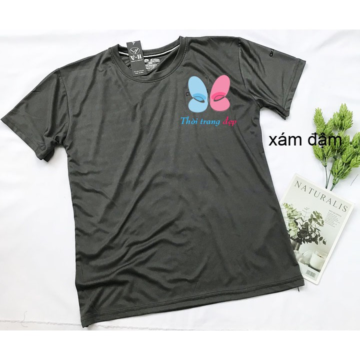 Áo thun Nam tay ngắn Size từ 40-70kg thun lạnh mỏng mềm mát - AN38