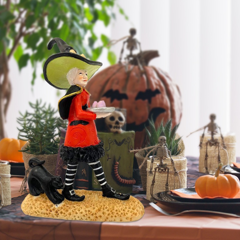 Phù Thủy Trang Trí Halloween Cho Nhà Búp Bê