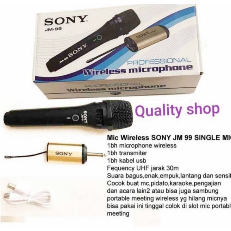 Micro Không Dây Sony Jm-99