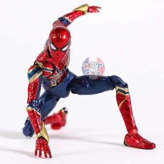 Mô hình iRon Spider Man Mafex Avengers 4 Endgame