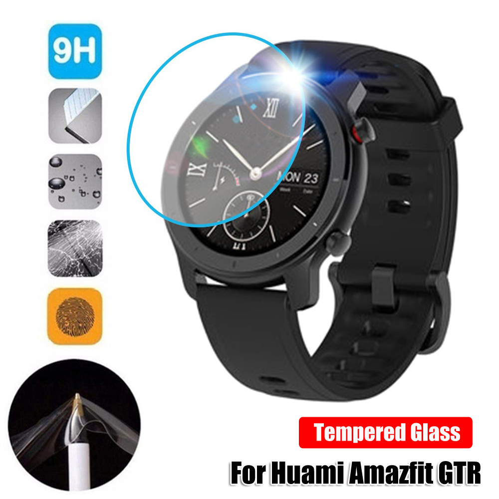 Kính Cường Lực 2.5d 9h Bảo Vệ Màn Hình Cho Huami Amazfit Gtr 42mm 47mm