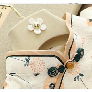 combo 5 khuy tàu/khuy hoa phối màu cho sườn xám, đồ lam, đồ đi chùa