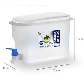 Bình Nước 3,5L Để Tủ Lạnh Có Vòi Việt Nhật (VN6785) ZA27