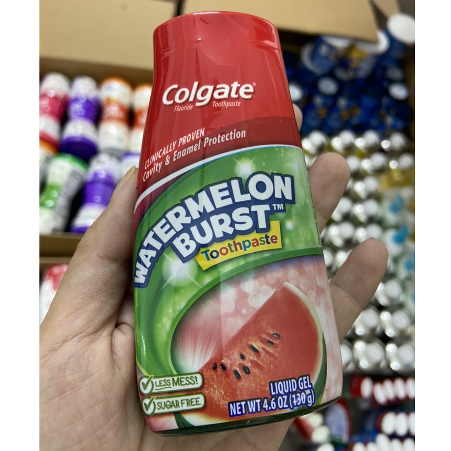 Kem đánh răng cho bé Colgate Cavity hương dưa hấu 130g